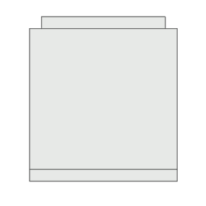 A imagem mostra o Bloco Dinâmico de Geladeira Duplex Brastemp, em fundo branco.